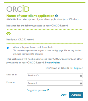 Image: https://orcid.zendesk.com/hc/article_attachments/360008757173/authdisplay.png